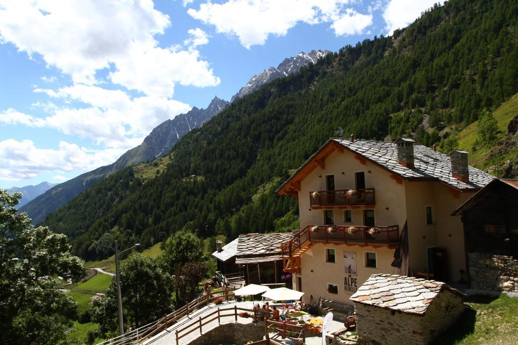 Alpe Rebelle Bed & Breakfast Bionaz Exterior photo